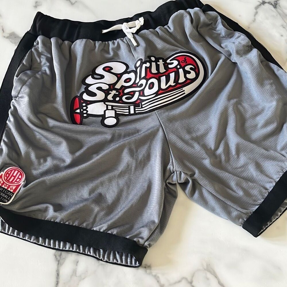 Just Don x Mitchell and Ness “Spirits of St. Louis” ABA Shorts Sz. Youth XXL Men